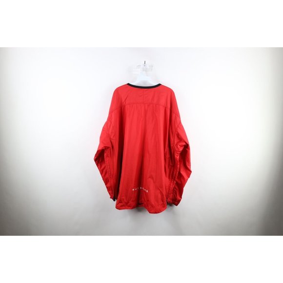 Vintage Nike Mens 2XL Travis Scott Center Swoosh Ohio State University Jacket - Picture 9 of 11